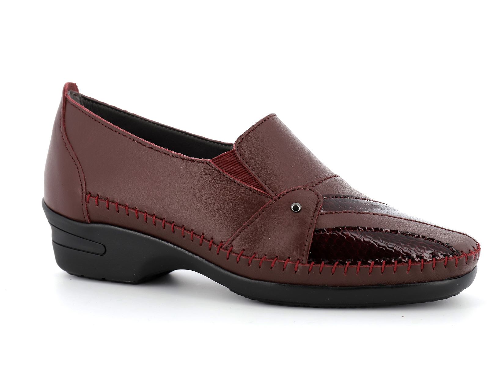 K brand-004 Cuir Bordeaux