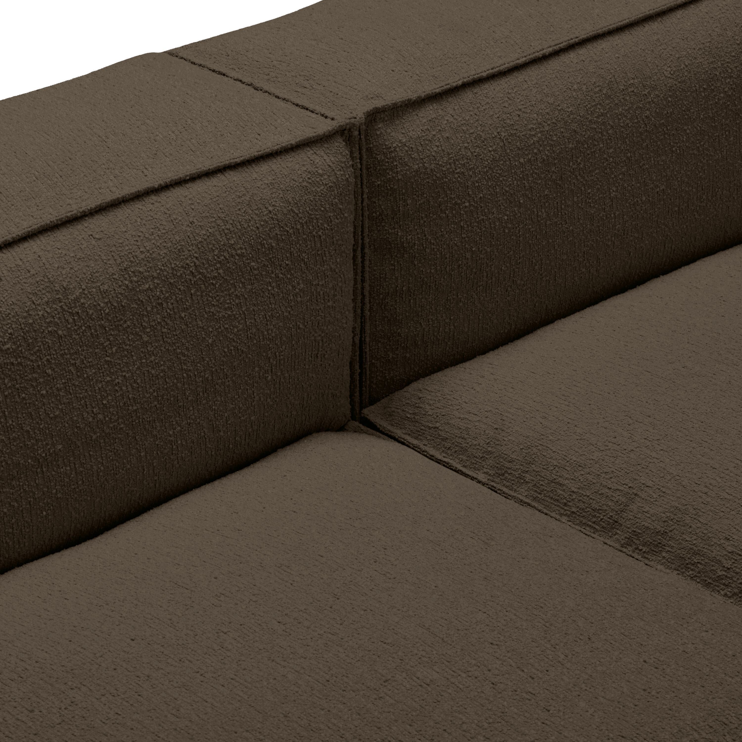 MOOD Ecksofa - Braun / B: 291.0 cm x T: 168.0 cm x H: 65.0 cm