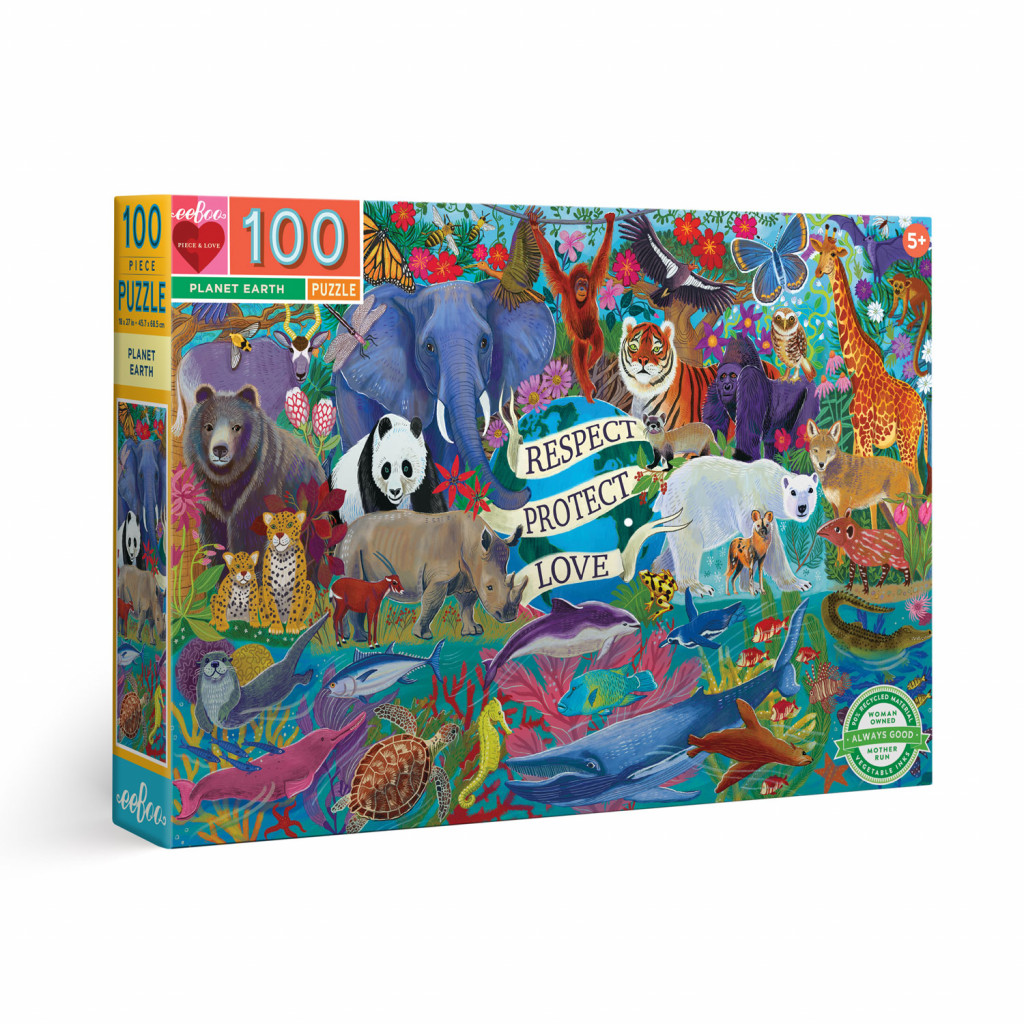 Puzzle - Planète Terre - 100 Pièces