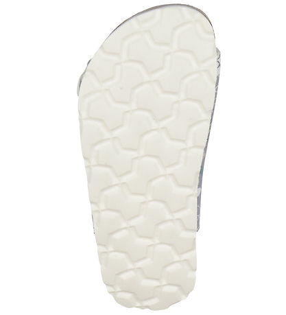 Superfit Sandalen - Fussbettpantoffel - Lila m. Print