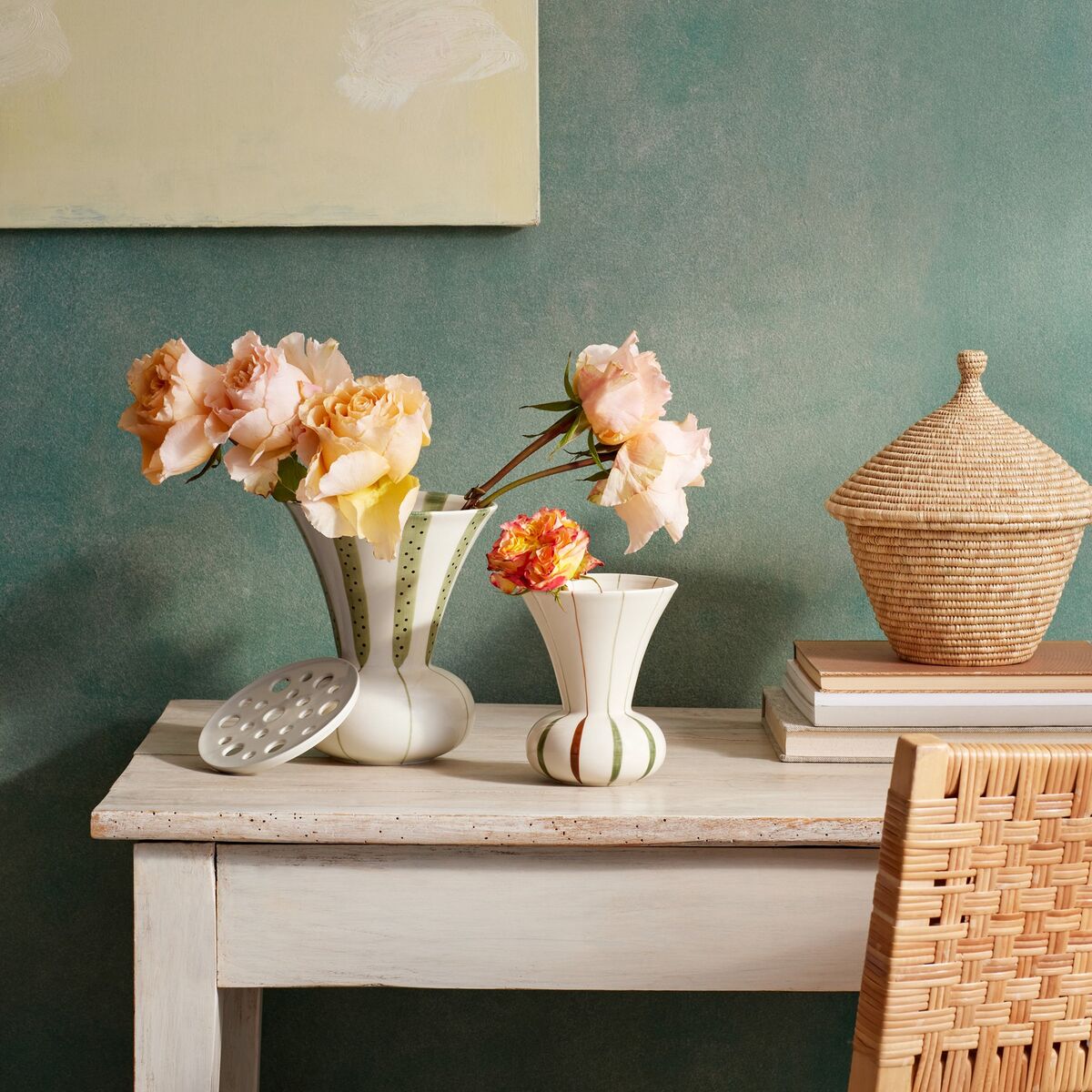 Signature vase, 15 cm, multi color