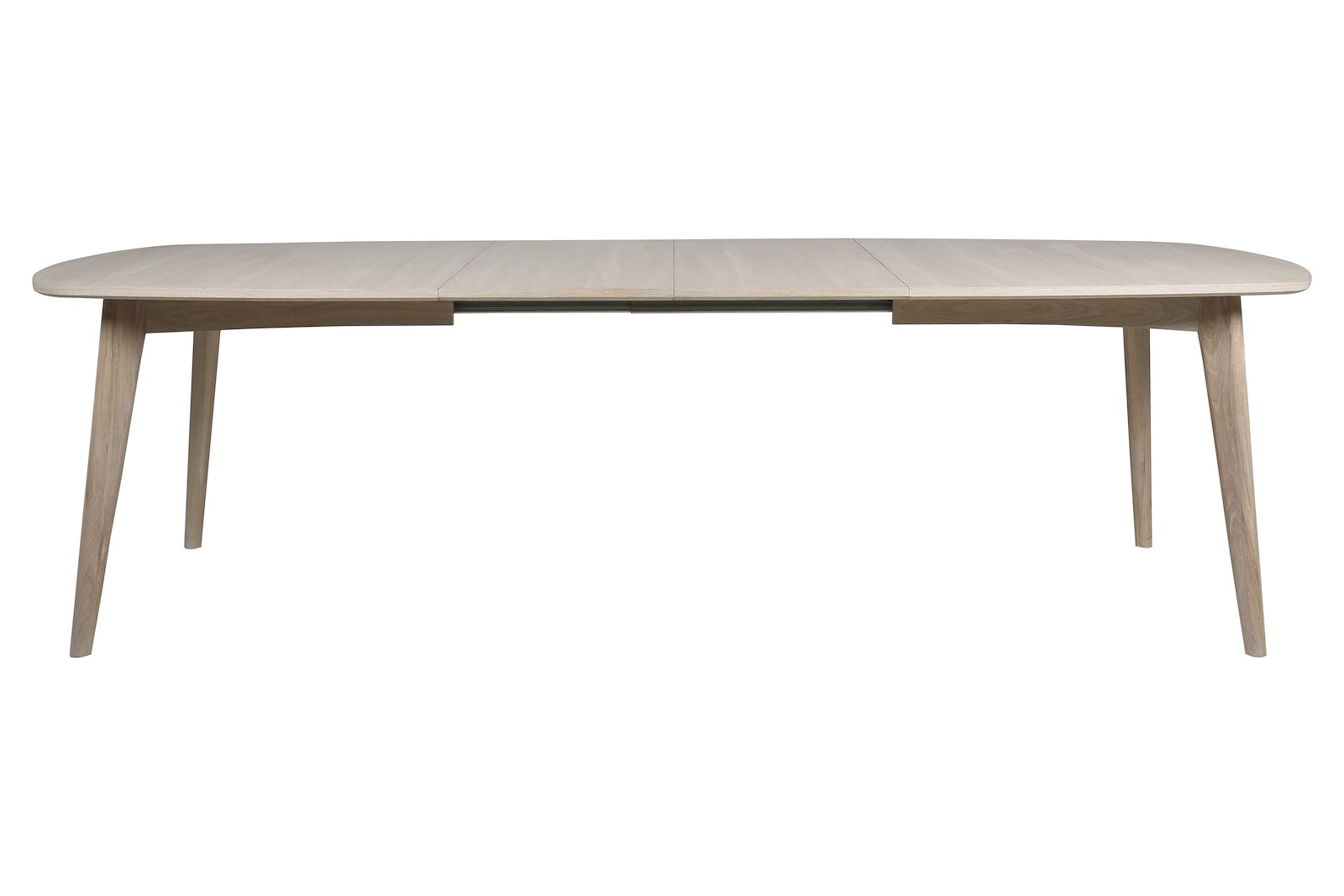 Marte spisebord Hvitpigmentert oljet eikefiner. Kan bli 270 cm. ved bruk av tilhørende ileggsplater - kjøpes separat.