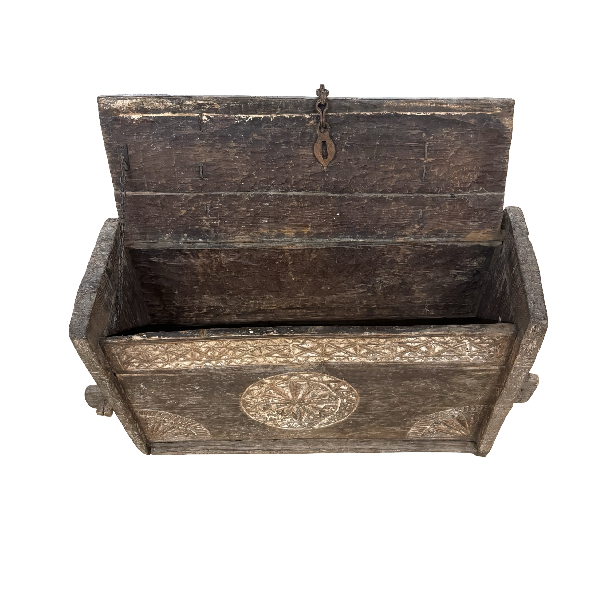 Opbergkist Himachal primitieve box uniek