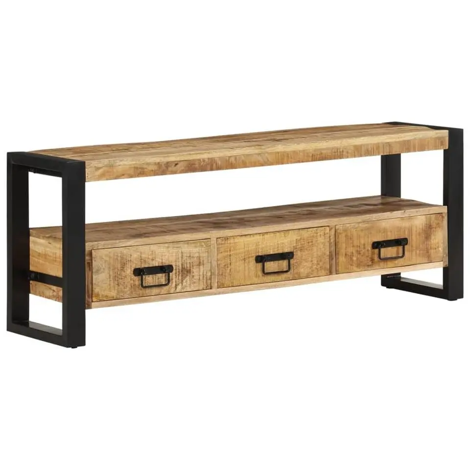 vidaXL - Tv-meubel - Bruin - Hout