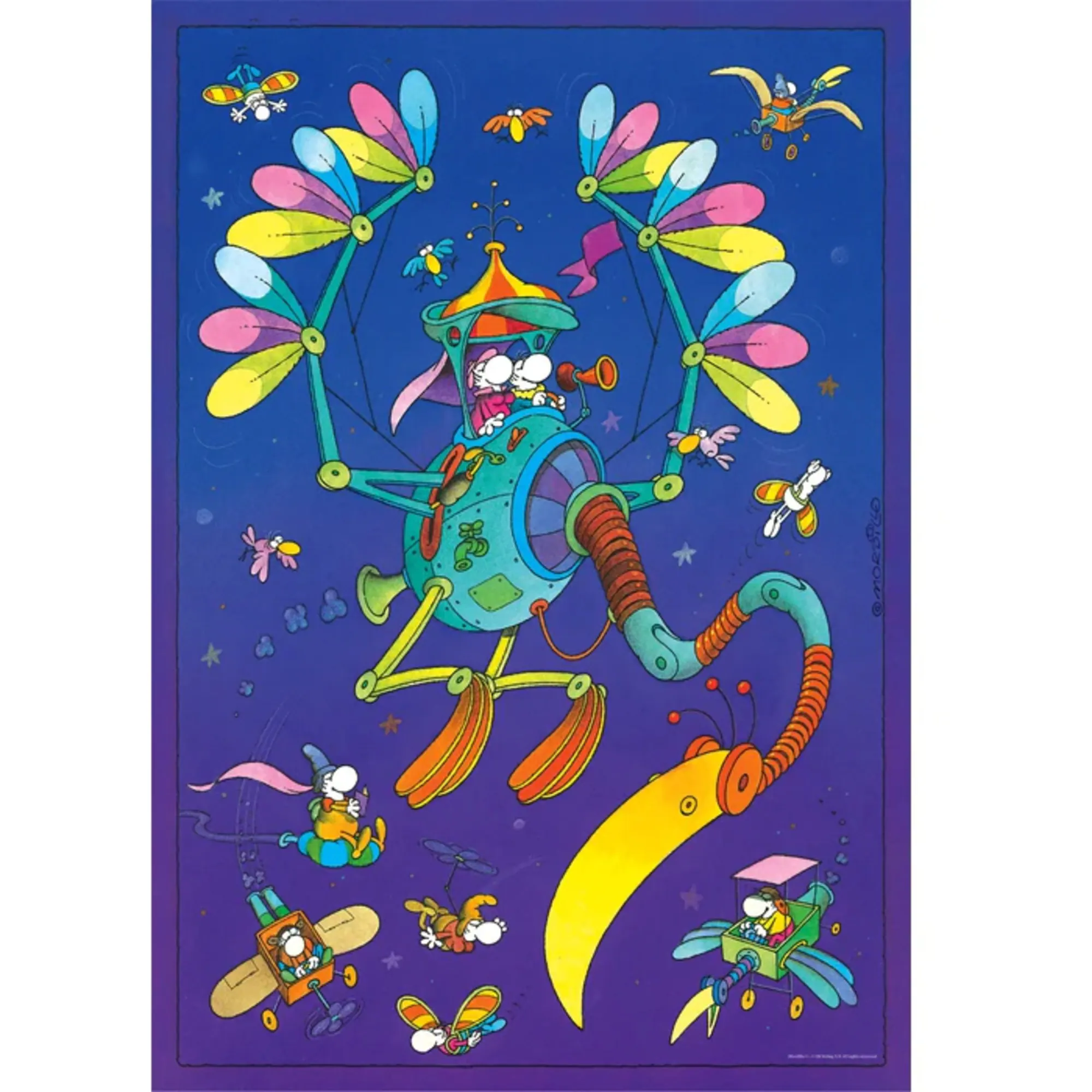 Clementoni Puzzle Mordillo Collection