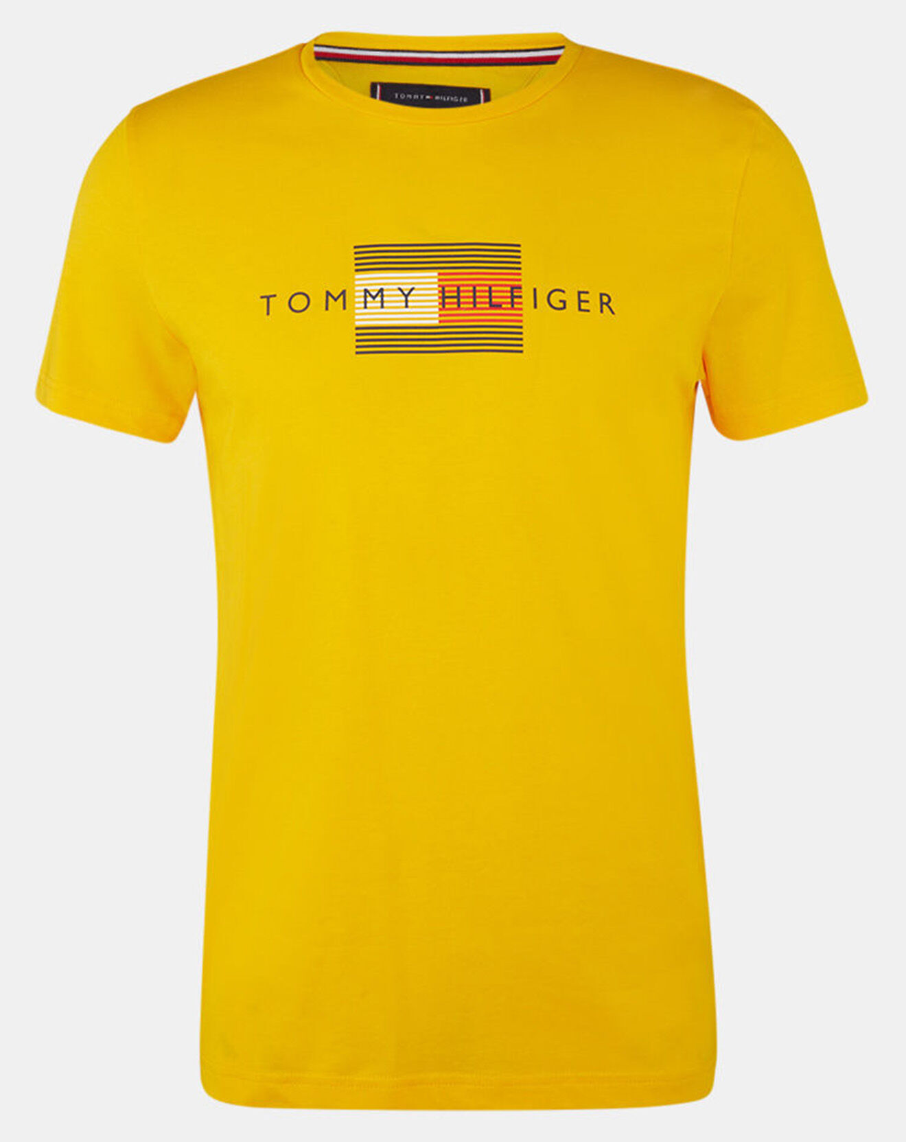Tommy Hilfiger T-Shirt Lines Hilfiger jaune
