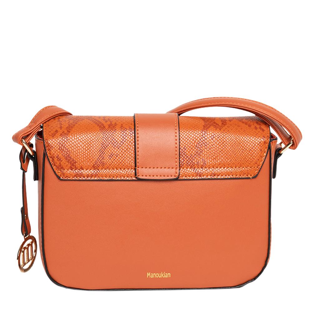 Manoukian Sac bandoulière Orange Femme Manoukian Tilla