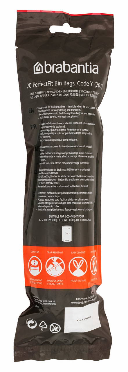 Brabantia 20 Müllbeutel PERFECTFIT