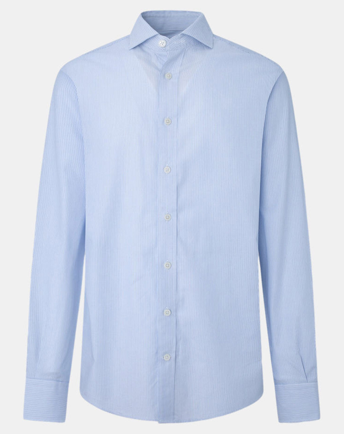 Hackett London Chemise Classic Fit rayée bleu ciel