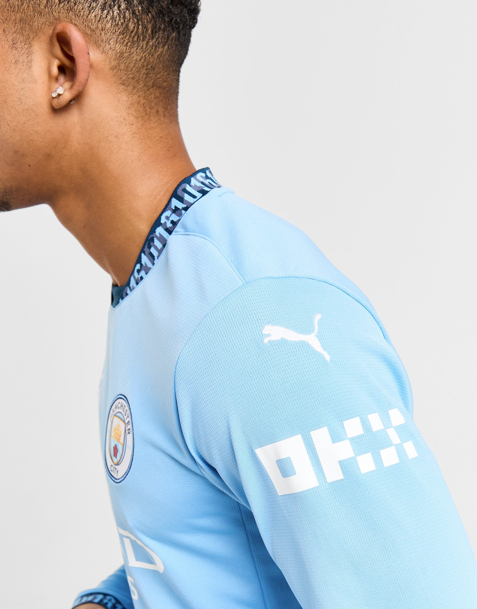 Puma Manchester City FC 2024/25 Long Sleeve Home Shirt