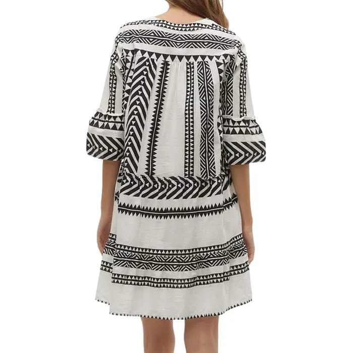 Vero Moda Dicthe 3/4 Woven Jurk Dames