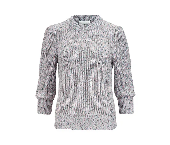 Strickpullover aus Bändchengarn