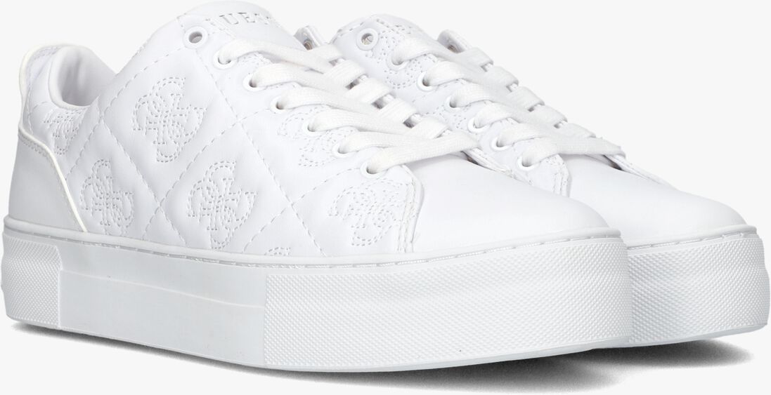 GUESS witte guess lage sneakers gianele