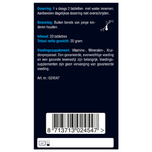 Lucovitaal Mentale Focus Pil Tabletten 20TB