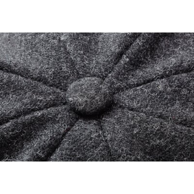 Herrenkappe Harris-Tweed, Anthrazit