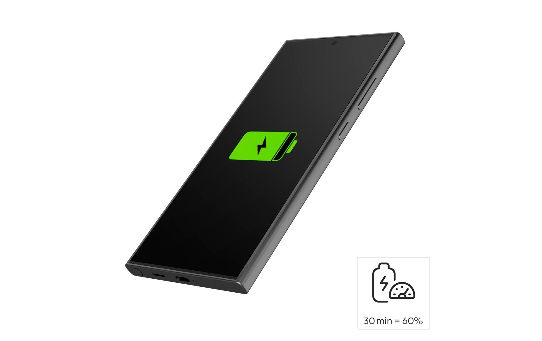 USB-Wandladegerät Gan charger 2x USB-A USB-C 65 W WeissSchnellladegerät mit 1x USB-C und 2x USB-A