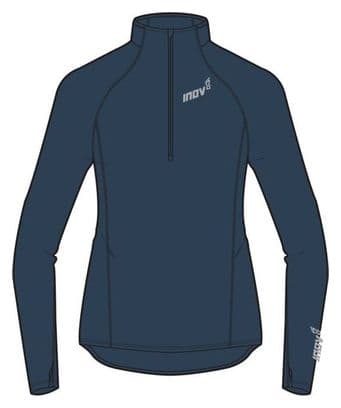 Haut 1/2 Zip Inov-8 Train Elite Bleu Femme