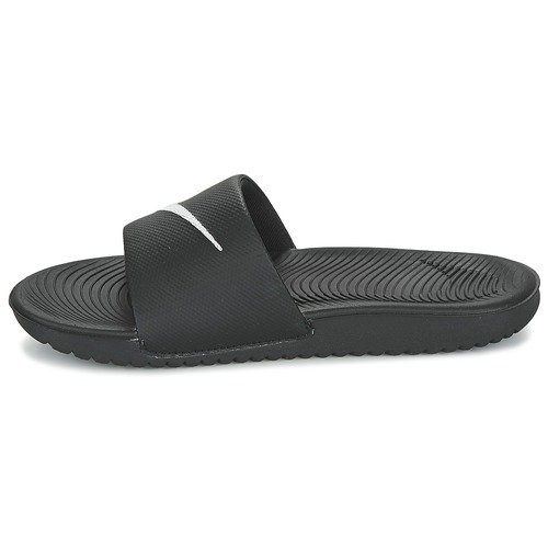 Nike - KAWA SLIDE - Noir / Blanc