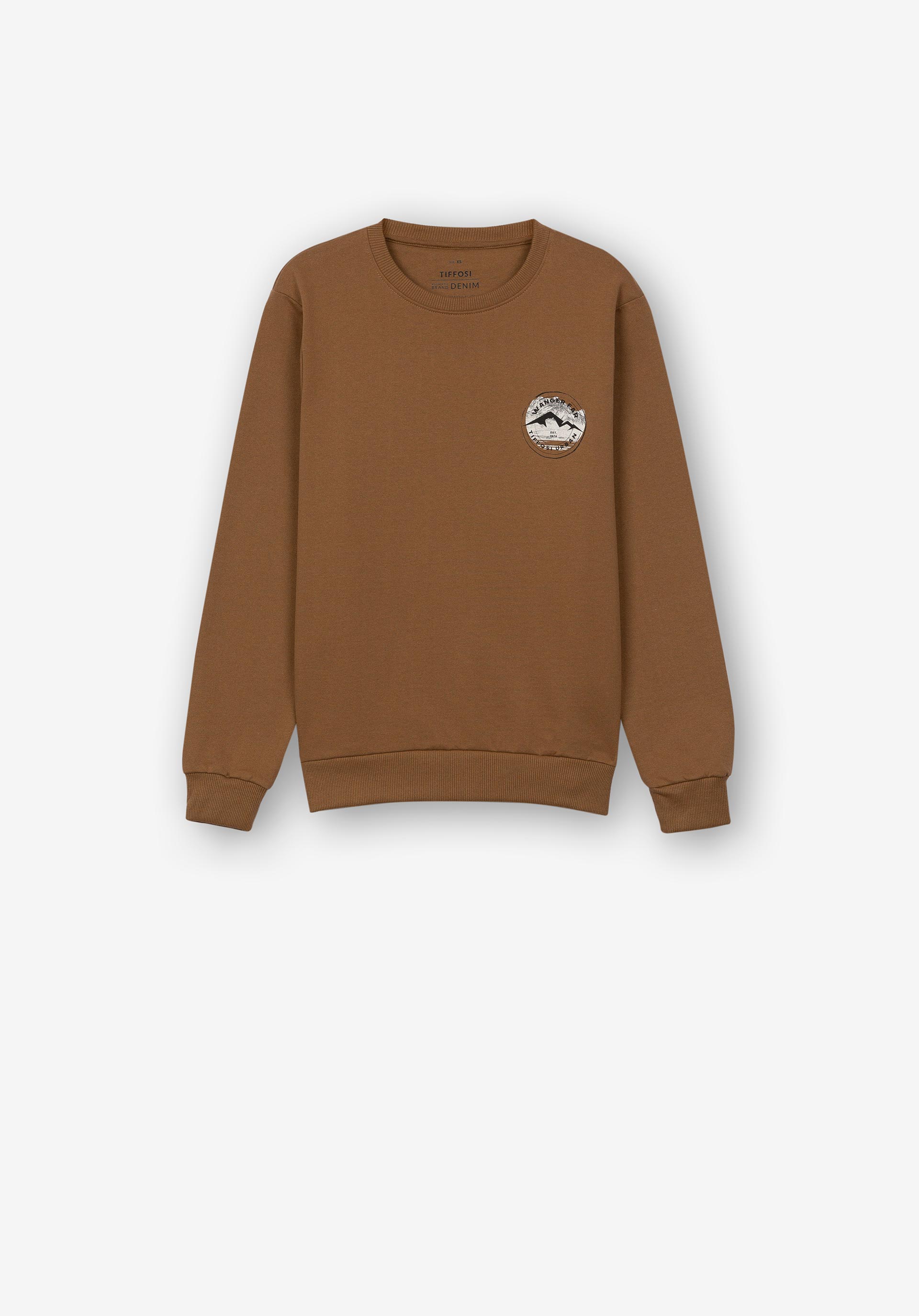 Sweatshirt com Estampado Frontal