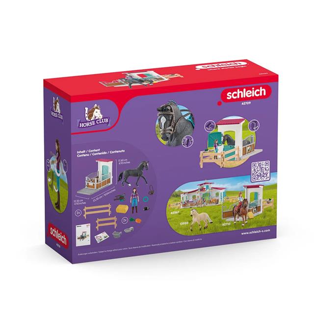 Speelgoedset Schleich Paardenbox Lisa