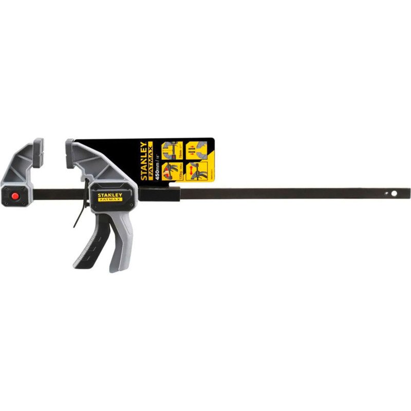 Serre-joint à une main grande puissance L GDE 450 mm STANLEY® FATMAX®
