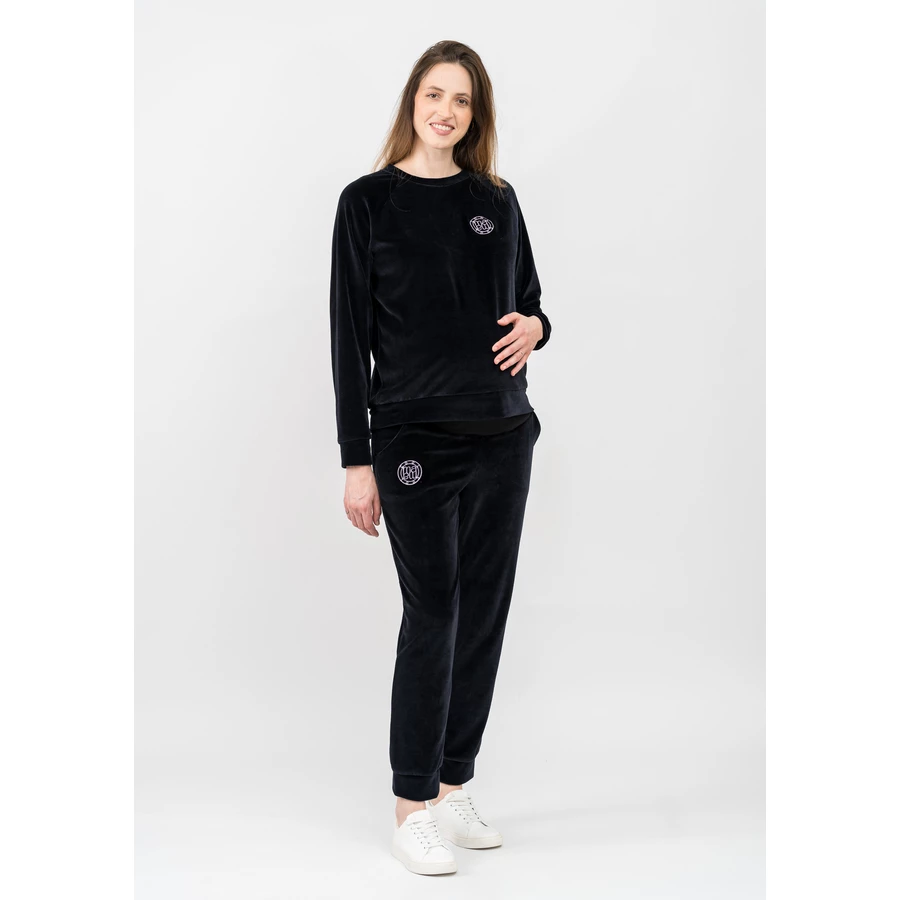 Cool Mama Umstands-Sweatshirt Basic SCHWARZ