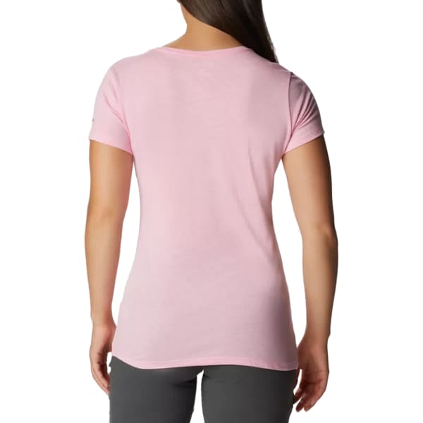 T-shirt randonnée COLUMBIA DAISY DAYS™ SHORT SLEEVE GRAPHIC TEE WILD ROSE HEATHER/BEST SITE GRAPHIC