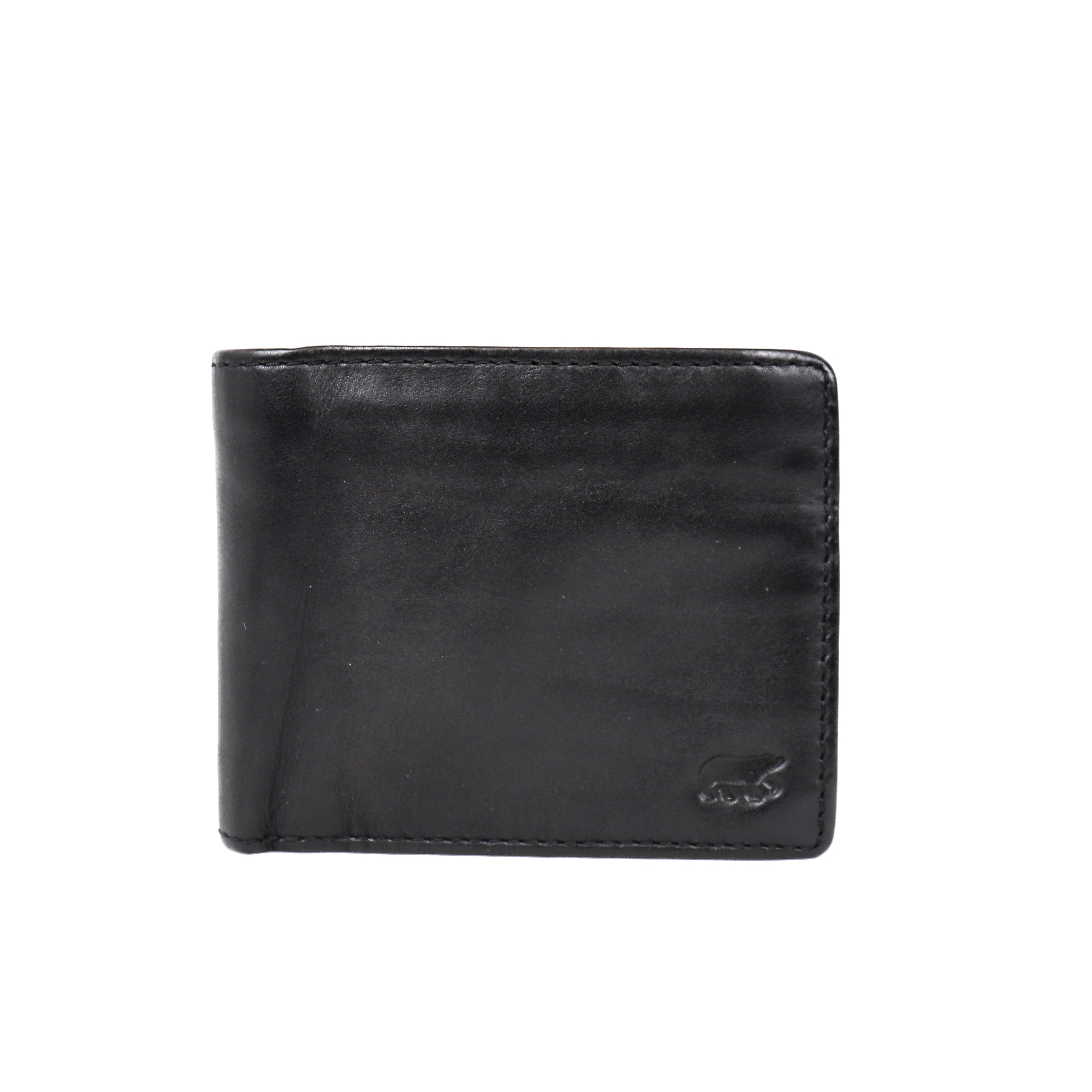 Billfold 'Fabian' zwart Zwart