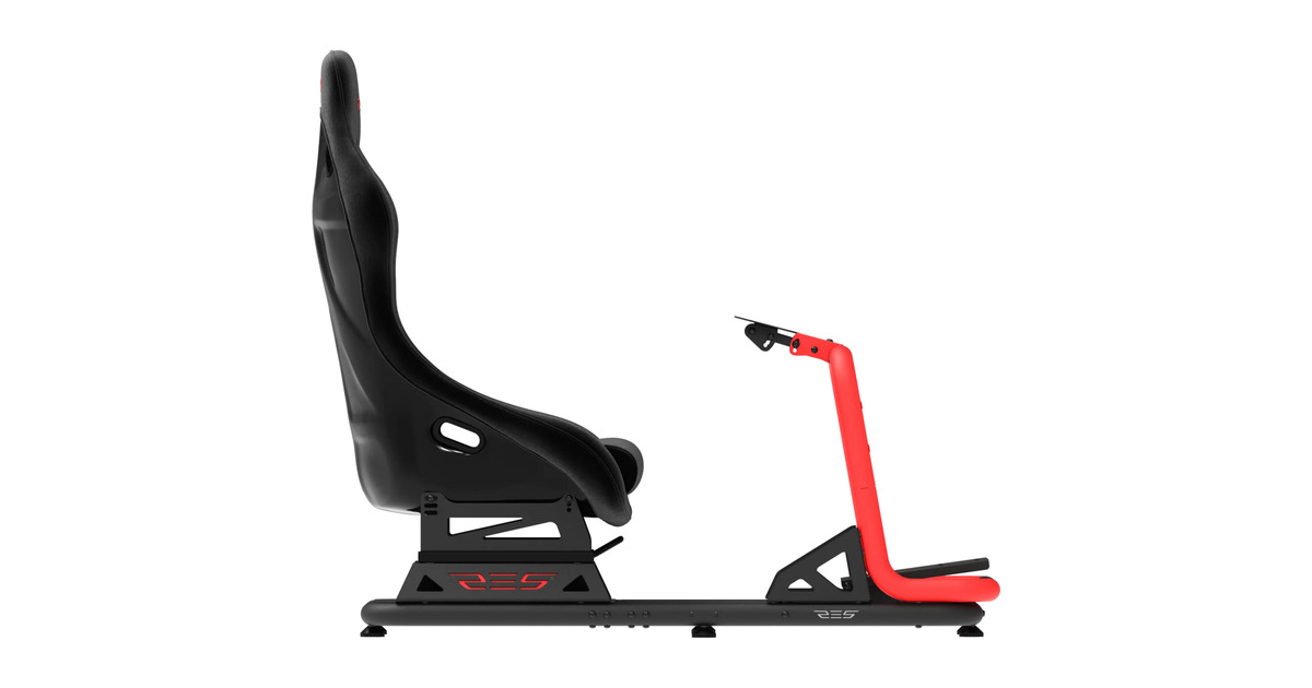 Res-TechSIMPLY - GT Cockpit racing simulator  (Zwart/rood)