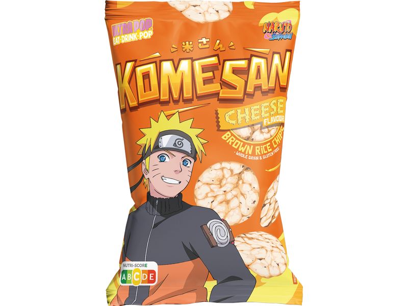 Ultrapop Chips Rice Naruto Cheese 60 g Snack für zwischendurch