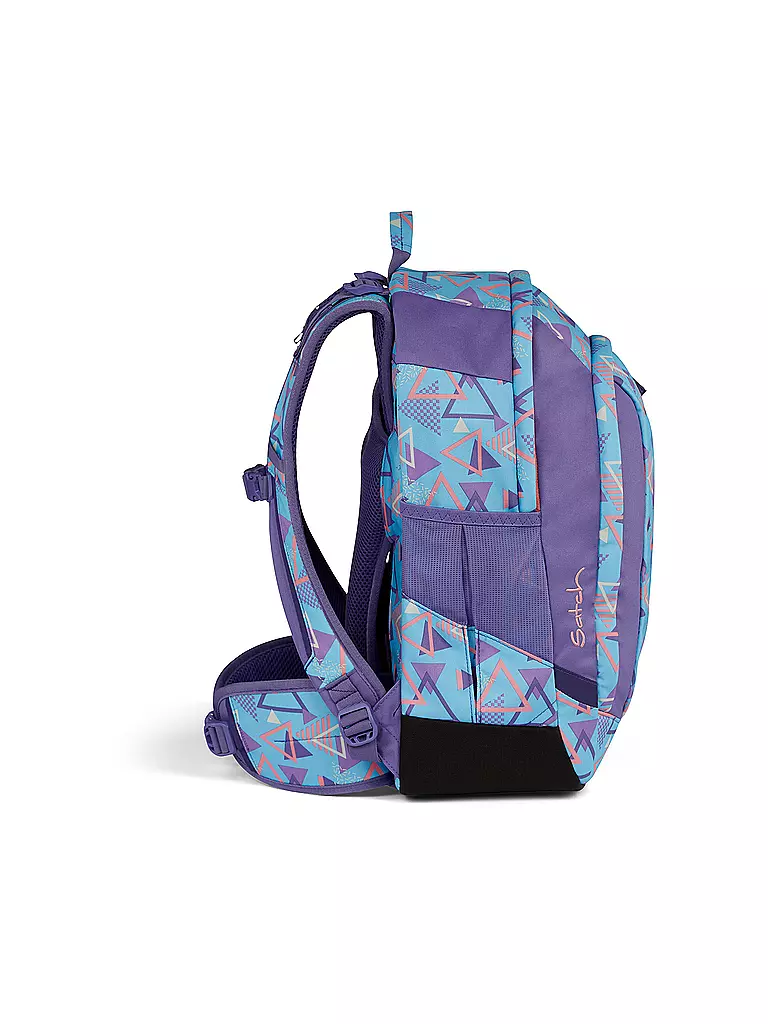 SATCH Schulrucksack Air 80s Dance lila