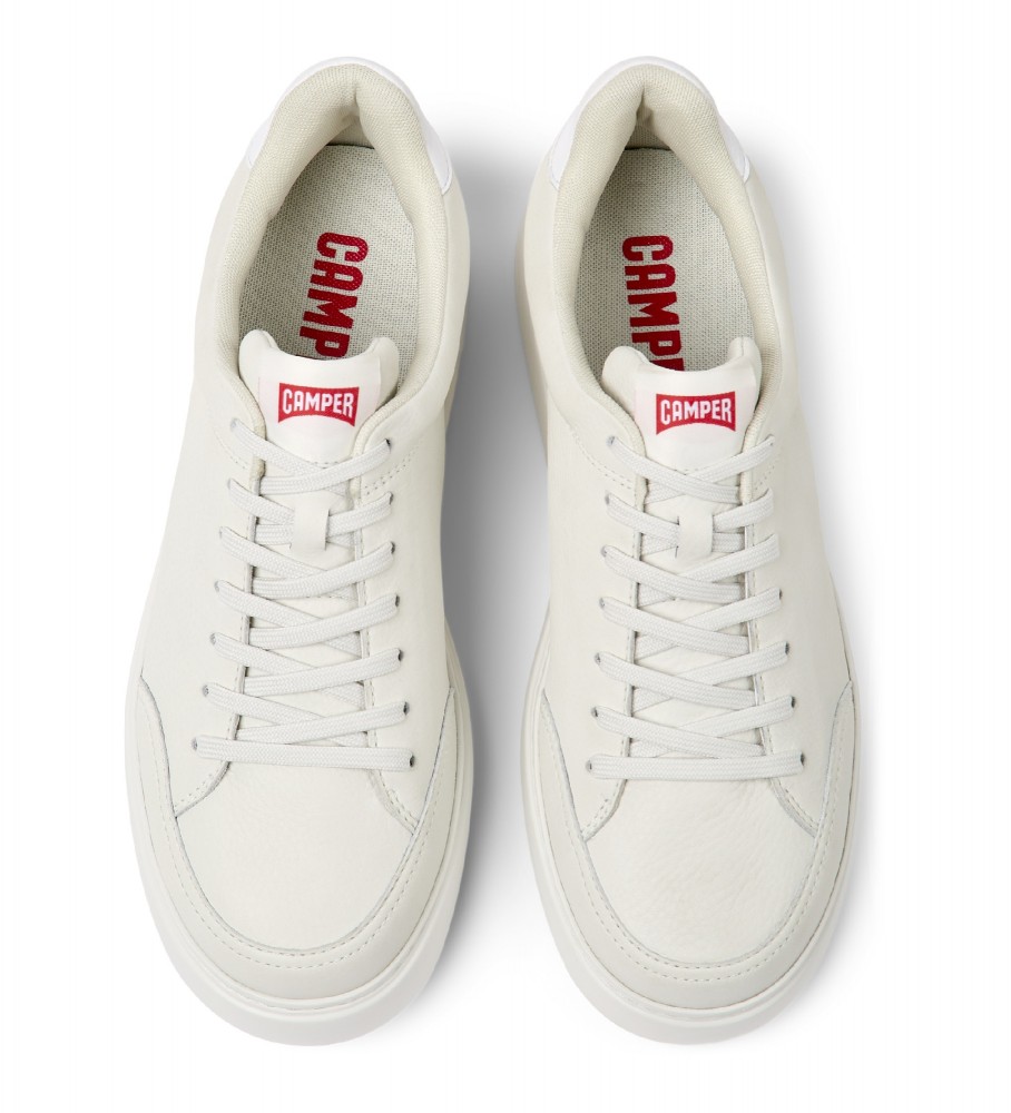 Tênis Camper Runner K21 em couro branco