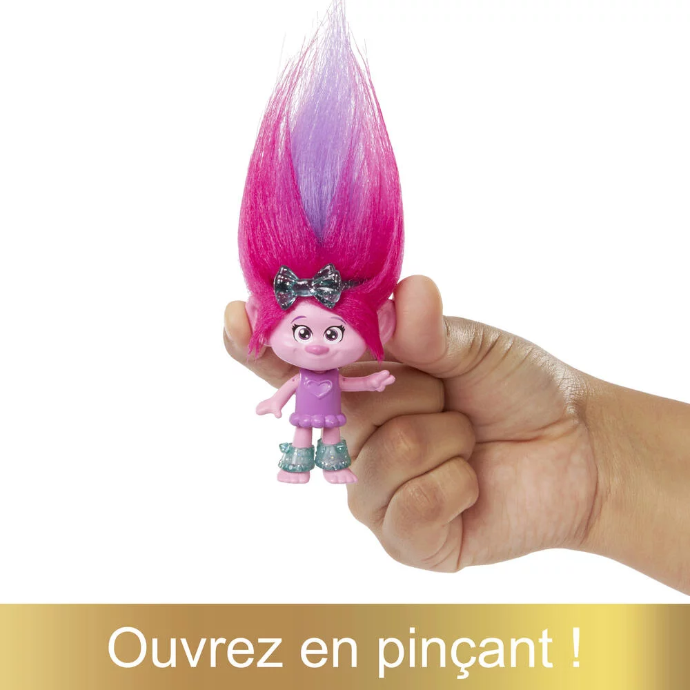 TROLLS 3 - FIGURINE POPPY - HAIR POPS