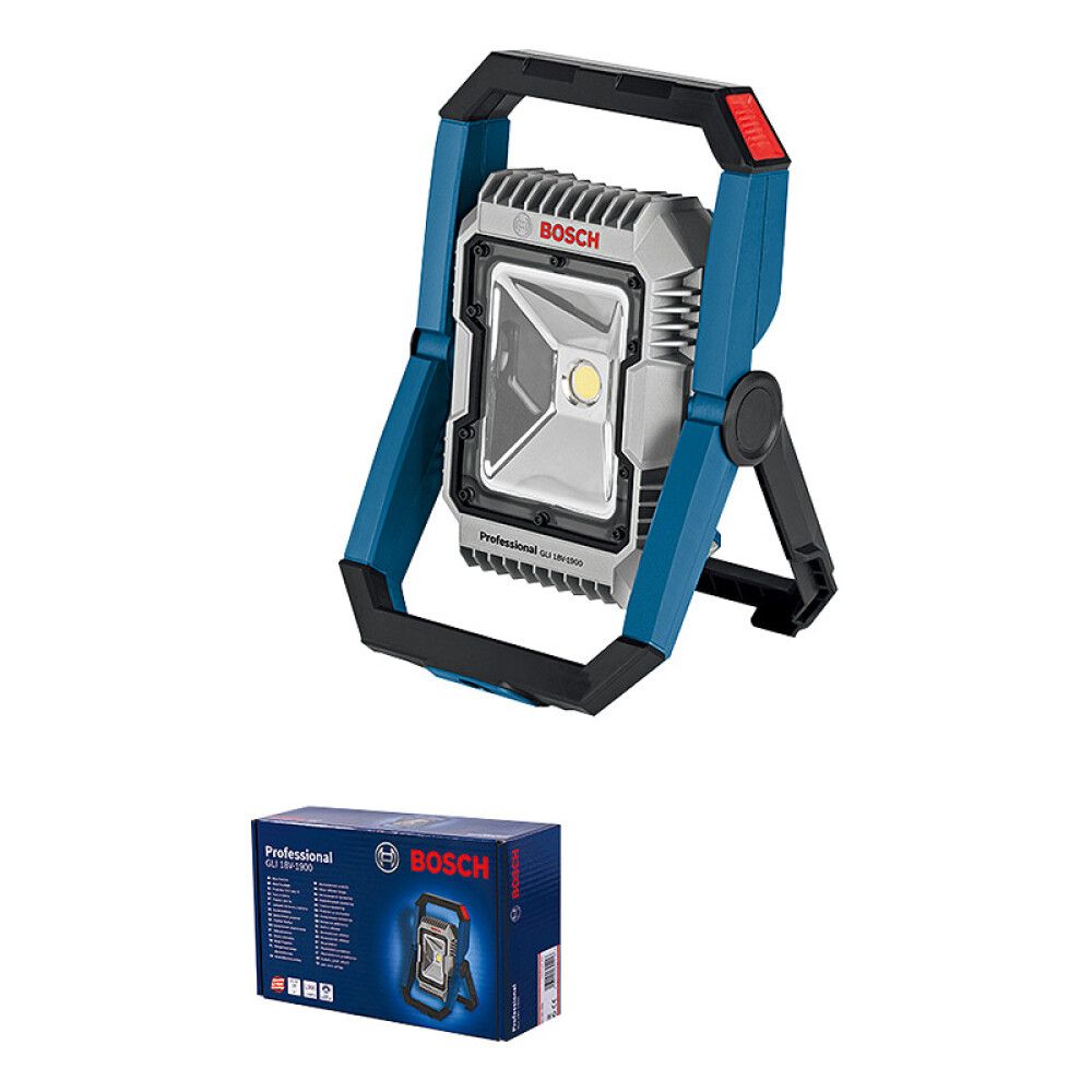 ARBEIDSLAMPE BOSCH PROFESSIONAL GLI 18V 1900 UTEN BATTERI