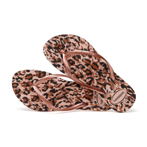 Tongs Femme Slim Animals Rose