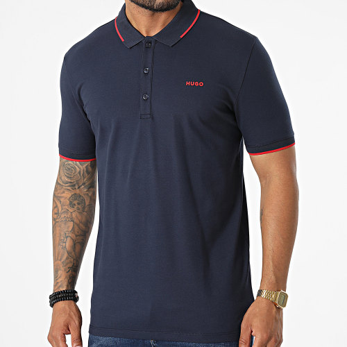 Polo A Manches Courtes Dinoso 222 50467344 Bleu Marine