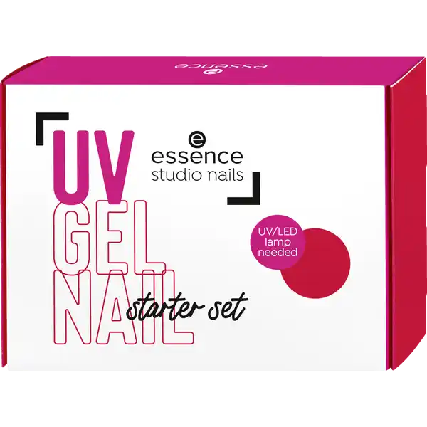 studio nails UV Gel Nail Starter Set 01 Red