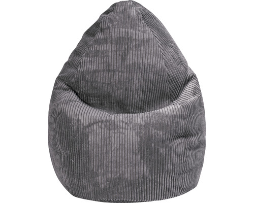 Zitzak Sitting Point Shara XL ca. 220 liter antraciet 70x110 cm