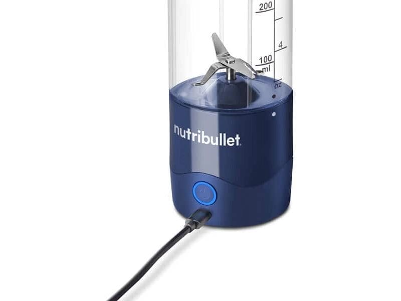 NUTRiBULLET Smoothie Maker Portable Blau Tragbarer Blender