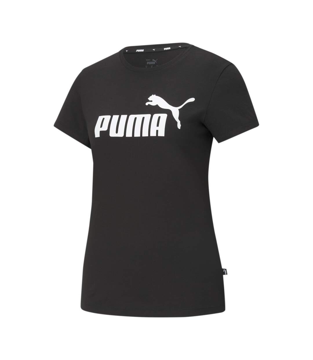 T-shirt Noir Femme Puma Essential