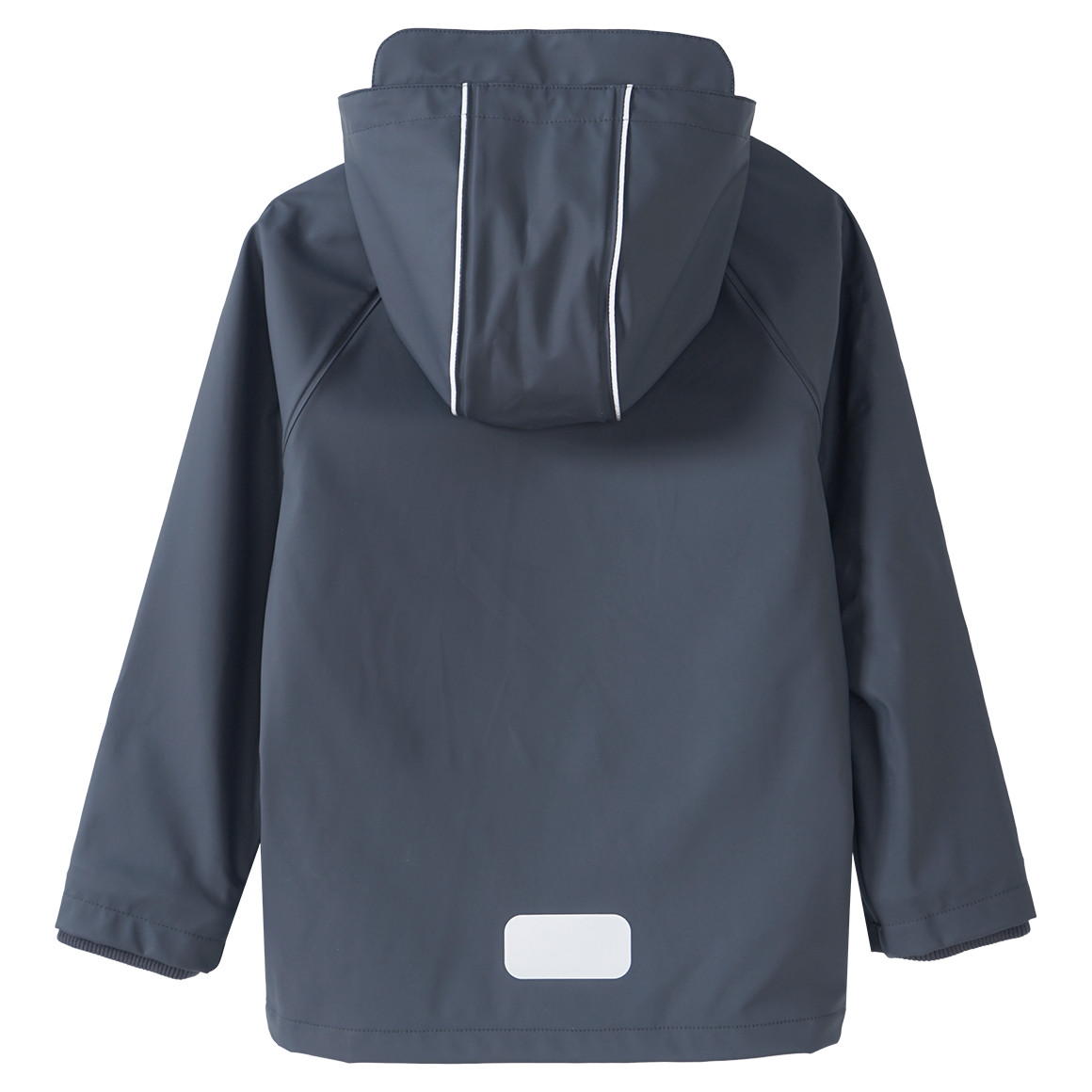 Famy Kinder Regenjacke mit Beschichtung dunkelgrau