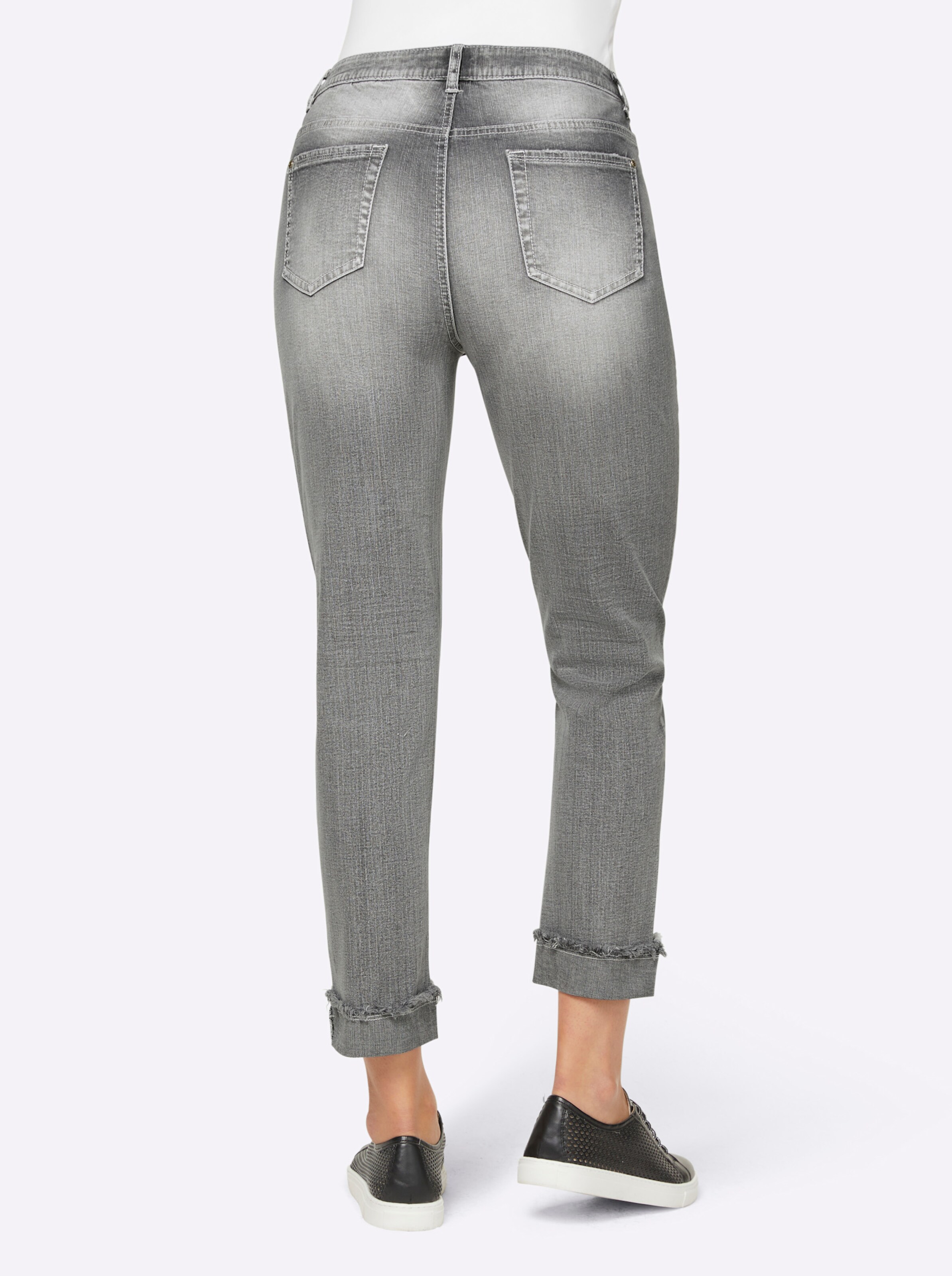 heine 7/8-Jeans in light grey-denim