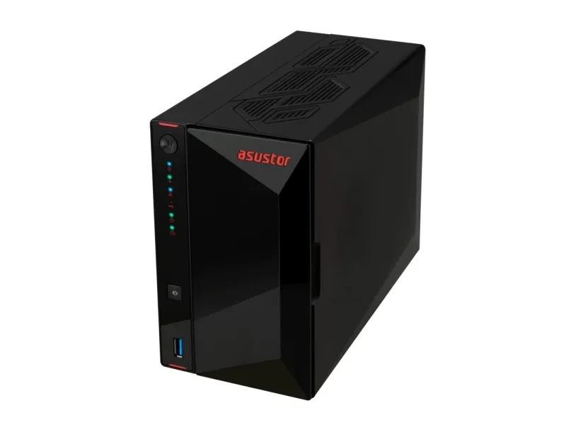 ASUSTOR Nimbustor 2 Gen 2 AS5402T - NAS-server - SATA 6Gb/s - RAID RAID 0, 1, 5, 6, 10, JBOD - RAM 4 GB - 2.5 Gigabit Ethernet - iSCSI support