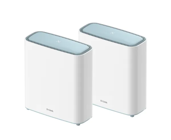 D-Link EAGLE PRO AI M32-2 - Wi-Fi-system - (2 routere) - op til 510 kvm - mesh 1GbE - Wi-Fi 6 - Dual Band