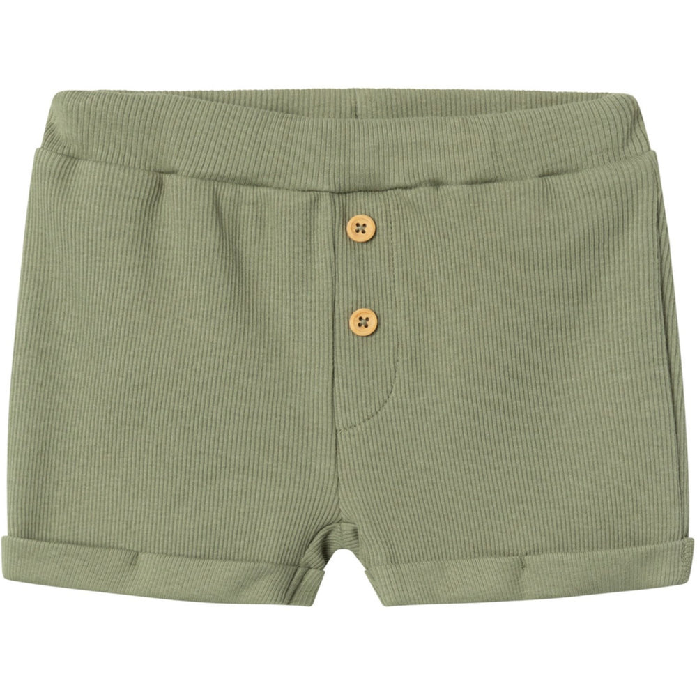 Køb Name It Oil Green Jular Shorts