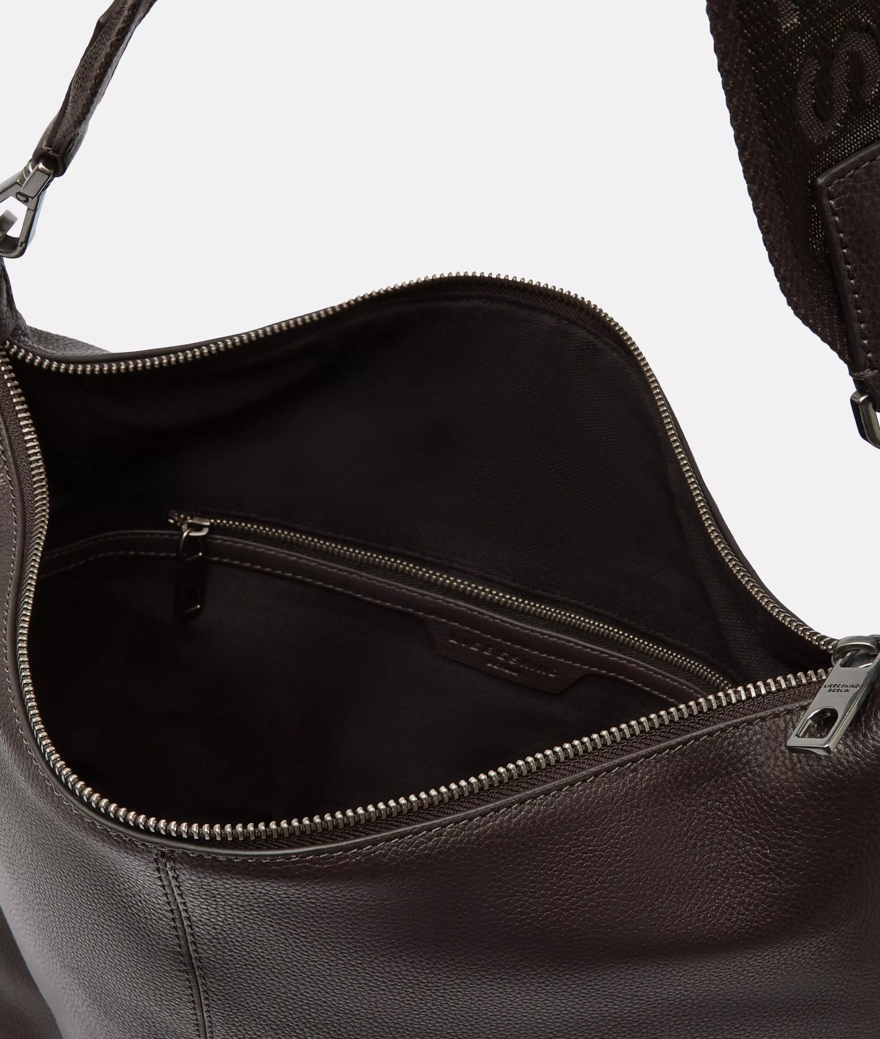 Paris Hobo M Spacious cowhide leather shoulder bag