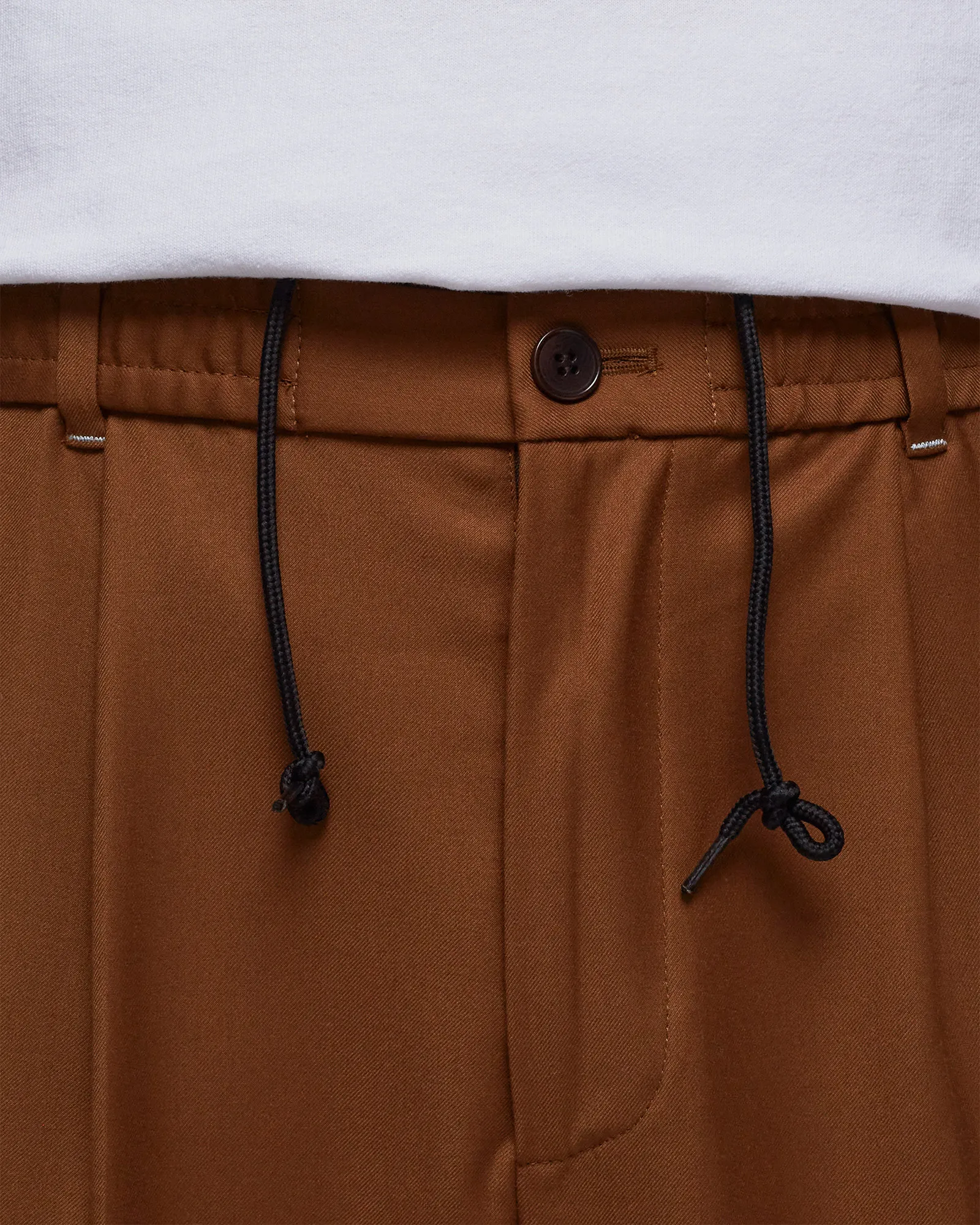 Awake LIGHTWEIGHT WOOL ELASTICATED WOVEN PANT