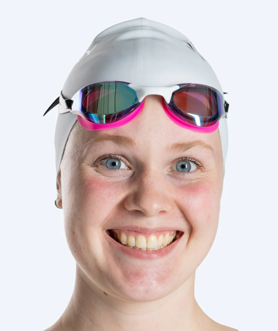 Watery svømmebriller - Instinct Mirror - Pink/guld