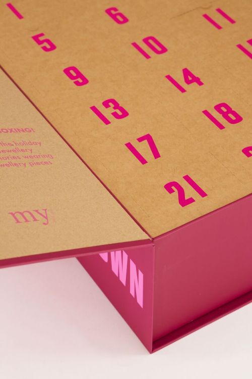 Adventskalender 24 vakjes 'luxury'