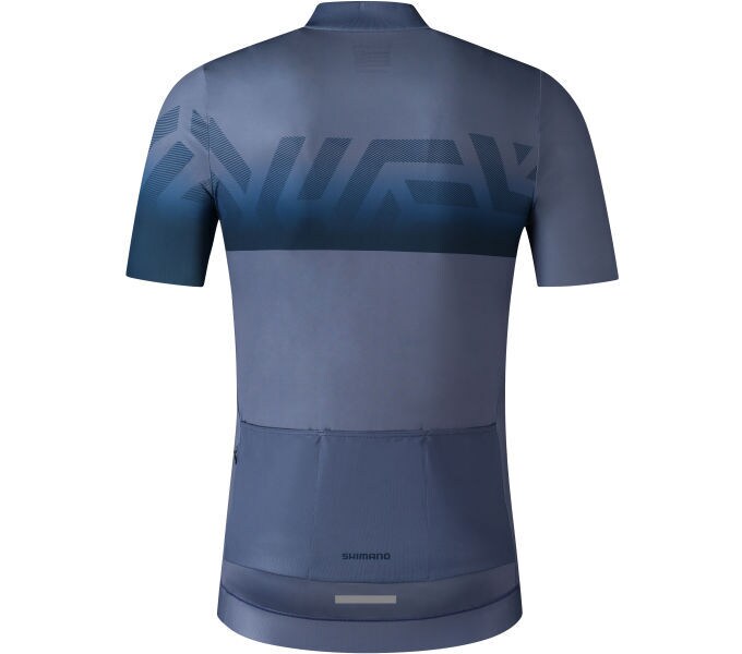 KITA S.S. ZIP JERSEY, Gray